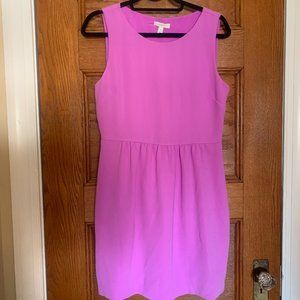 J. Crew Pink/Purple Sleeveless Dress